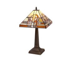 Ivintage Picasso bureau 30 x 30 x 56 cm marron