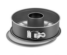 KAISER 2300659589 Moule à manqué Inspiration avec Fond 26cm, Acier, Noir, 26 x 26 x 8 cm