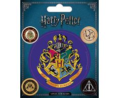 Wizarding World Harry Potter-Poudlard Autocollant en vinyle Multicolore 10 x 12,5 cm