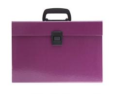 Trieur Premium avec 20 Compartiments, Aubergine