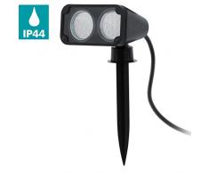 Eglo 93385Â Brochette Spot GU10Â Noir