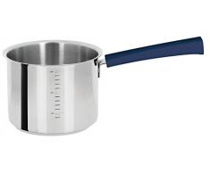 Cristel -CHG14MEB- Casserole haute graduée inox 14cm - Collection Mutine.