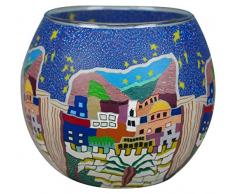 Him CC14 photophore Verre Oriental, Multicolore