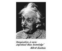 Empire Merchandising GmbH Imagination Albert Einstein Poster avec accessoire