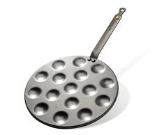 DE BUYER -5612.16 -poele 16 poffertjes-mineral b -ø27cm