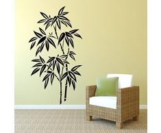 TATOUTEX Stickers Bambou - Vert Lime, L 30cm x H 54cm