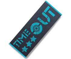 aqua-textil Boston Serviette de Sauna 80 x 200 cm Coton éponge Bleu Turquoise foncé