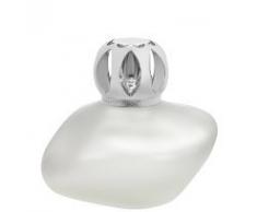 Lampe Berger 4606 Stone Givrée Diffuseur de Parfum en Verre, Argent, Mat, 5 x 5 x 9 cm