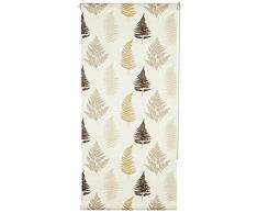 Rufflette Frond Store Enrouleur, Largeur : 60 cm (0,6 m), Drop : 190 cm, Coton Polyester, Sable, 60 x 5 x 5 cm