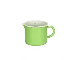 KRÃGER 17012PAG Pot de Lait avec Bec verseur Juist 12 cm, Ãmail sur lAcier, Vert Pastel