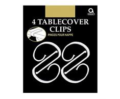 Amscan International Nappe Clips, Lot de 4