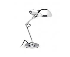 Mathias 3480493 LAMPE BUREAU TEA, Métal, E14, 13 W, Chrome, D14,2 H40,5 cm