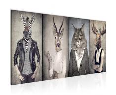 Tableau decoration murale Abstrait - XXL Impression sur Toile Salon Appartment 1 Parties - prÃªt Ã accrocher - 018312a