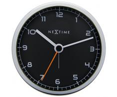 NeXtime 5194zw Company Alarm Horloge Métal Noir