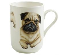 Maxwell & Williams PB0707 Tasse, Porcelaine, Braun, WeiÃ, 10,5 x 7,5 x 10,5 cm