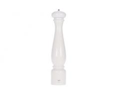 Bisetti 6252MSLBL Moulin à Sel Hêtre Blanc 42 cm