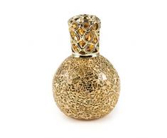 Pajoma catalytique 36096Â Lampe diffuseur de Parfum Or, Verre/mÃ©tal, Hauteur H 18Â cm
