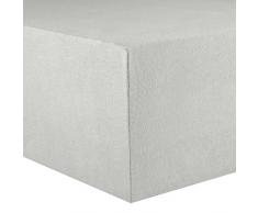 CelinaTex Lucina bébé Enfants Drap-Housse Berceau Lite Enfant Coton 60x120-70x140 cm Gris argenté