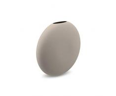 Cooee Design Pastille Vase CÃ©ramique Sable L : 20 L : 6 H : 19 cm