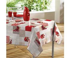 dÃ©corline nappe rectangle 140x240cm bigarreau