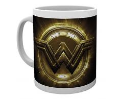 GB Eye Ltd, Justice League, Wonder Woman Logo, Mug, Divers, en CÃRAMIQUE, 15Â x 10Â x 9Â cm