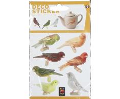 Plage 152002 Autocollants, Multicolore, 11 x 10,5 cm