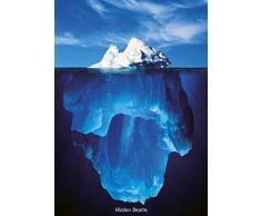 1art1 Motivation Poster - Eisbergs, Profondeurs CachÃ©es (91 x 61 cm)