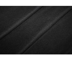 MoltonMarkt Tapis de Sol en Coton Noir 3 m