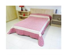 Soleil dOcre Couvre-lit Boutis matelassÃ© 260x250 cm ROMANCE