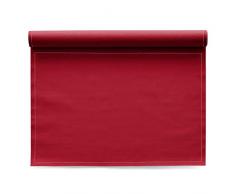 Set de table en coton 48x32cm - Rouleau de 12 sets - Rouge Carmin