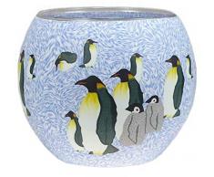 Him CC67 photophore Verre Manchot, Multicolore