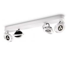 Philips Ledino Réglette LED 4 x 75 W Blanc