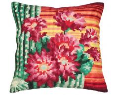 Collection DArt 5101 Bonnet d EvÃªque Kit de Coussin Gros Trous Coton Multicolore 50 x 45 x 0,1 cm