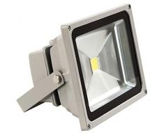 McShine Spot LED dextérieur 30 W IP44 2700 lm 4000 K Blanc neutre