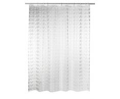 Ridder 35897S-350 Rideau de Douche Loupe avec Anneaux PEVA Transparent 180 x 200 cm