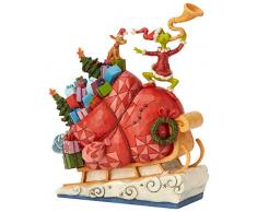 Grinch by Jim Shore 6002069 Figurine, Multicolore, Taille Unique