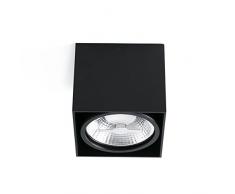 Faro Barcelona 63275 TECTO-1 Lampe plafond noire AR111