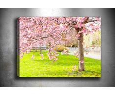 Bonamaison Peinture sur toile, multicolore, 40 x 60 cm - Conçu et fabriqué en Turquie