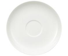 Villeroy & Boch Royal Soucoupe pour tasse Ã cafÃ© au lait XL, 18 cm, Porcelaine Premium Bone, Blanc