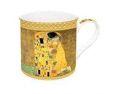 EASY LIFE 170KLI1 Coffret Mug Klimt Impressionnisme, Porcelaine, Multicolore, 30 cm