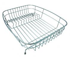 Delfinware - Egouttoir a Vaisselle - INOX - 48 x 37 x 12.5cm