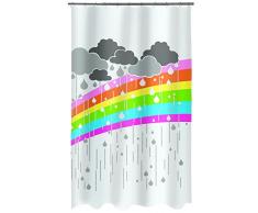 Spirella Peva-Duschvorhang Arc en Ciel Multciolor 180x200 cm Rideau de Douche, Plastique, Multicolore, 180 x 200 cm