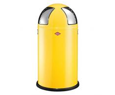 Wesco 175 861-19 Poubelle Push Two (Jaune citron)