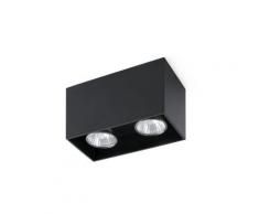 Faro Barcelona Tecto 63273 Plafonnier en aluminium Noir 50Â W