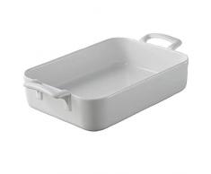 Revol 5569 Plat Ã Four Rectangulaire Porcelaine Blanc 30 x 21,5 x 6,5 cm
