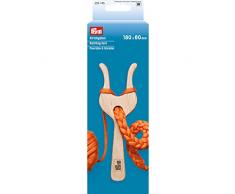 Prym Fourchette Ã Tricoter pour Faire des Cordons Beige 18 x 6 cm