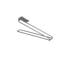 Rayen 2066 Porte Capsule, Acier Peint, Gris, 32,5 cm