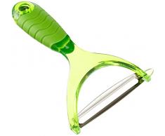 LE COUTEAU DU CHEF 10020047 Rasoir A LEGUMES XXL Vert ANIS, Acier Inoxydable, 23,3 x 2,4 x 1,8 cm