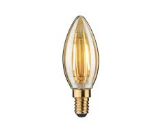 Paulmann 28364 LED Ampoule Bougie 2,5W, E14, 230V, or, 2500K