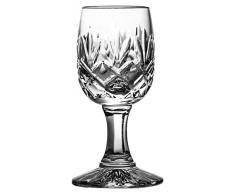 Lot de aljulia 2900Â Vodka en Verre en Cristal, 25Â ML (Lot de 6)